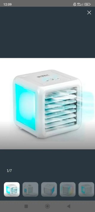 Ventilador portátil 2und