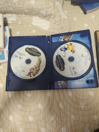 DVD Blancanieves y La Cenicienta Disney