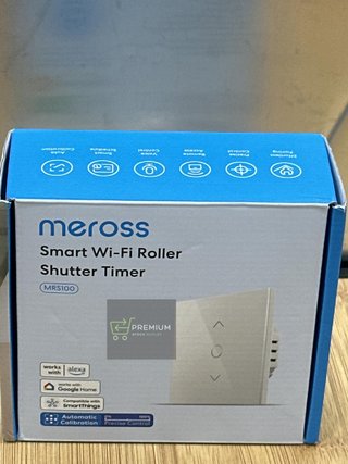 Interruttore per tende Meross, interruttore per persiane LED WiFi intelligenti