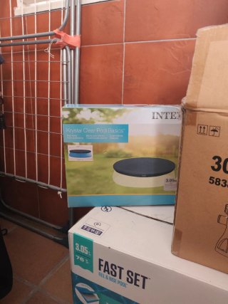 Piscina. Bestway Fast Set 3.05m