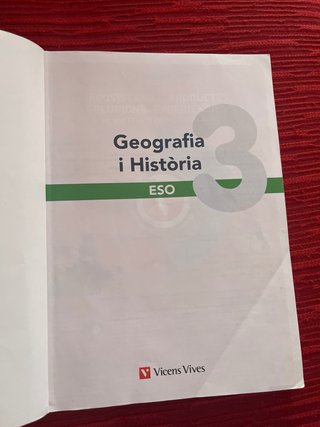 Geografía e Historia 3 ESO Vicens Vives