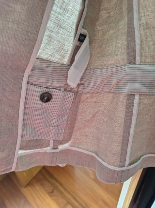 Blazer Massimo Dutti Beige/Marrón