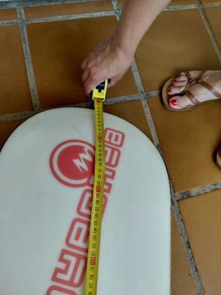 Tabla de Snowboard Roja( 150 cm)