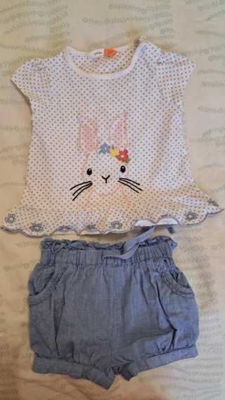 Lote 5 Ropa Verano Bebé Niña 3-6 Meses