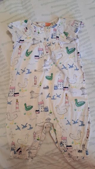 Lote 5 Ropa Verano Bebé Niña 3-6 Meses