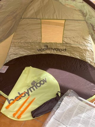 Tienda anti UV para bebé