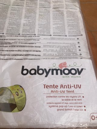 Tienda anti UV para bebé