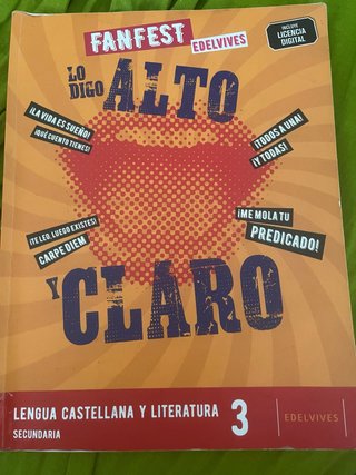 Lengua castellana y literatura 3 Secundaria