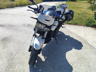 BMW F800R 2010 Azul y Blanca