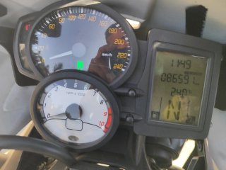 BMW F800R 2010 Azul y Blanca