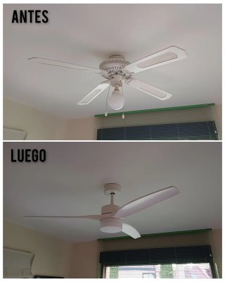 ELECTRICISTA INSTALADOR DE VENTILADORES DE TECHO