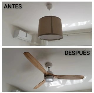 ELECTRICISTA INSTALADOR DE VENTILADORES DE TECHO