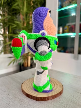 Figura Buzz Lightyear Toy Story Tejida