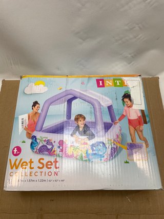 Piscina Infantil Intex con Toldo 157cm
