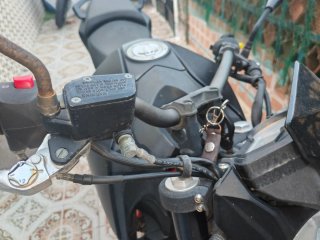 Moto 125cc Naked Negra/Roja
