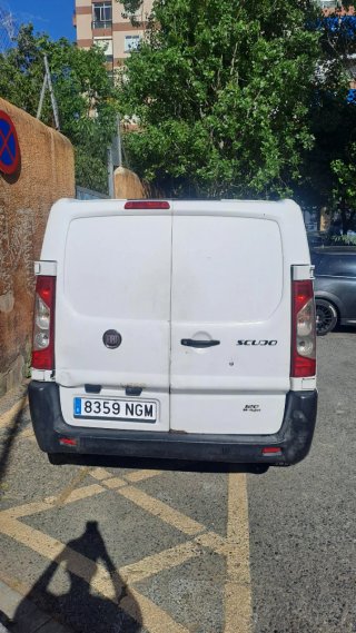 Furgoneta fiat scudo 2012