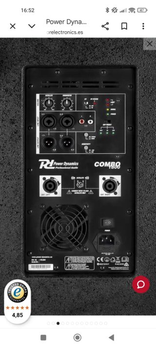 Placa Potencia Subwoofer 18 y Satélites