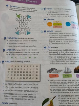 Matemáticas 6 Primaria