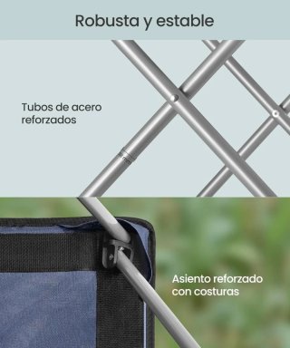 Silla plegable SONGMICS