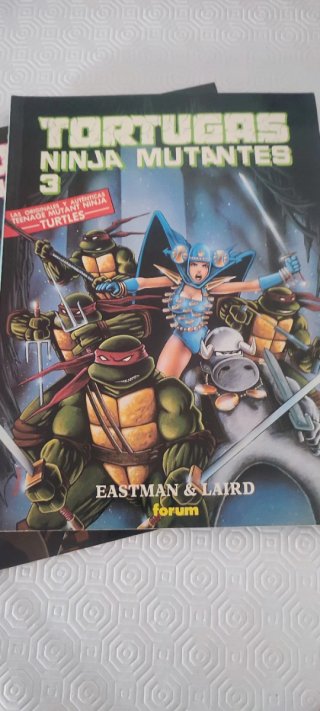 Tortugas Ninja Mutantes Comics 1, 3, 4
