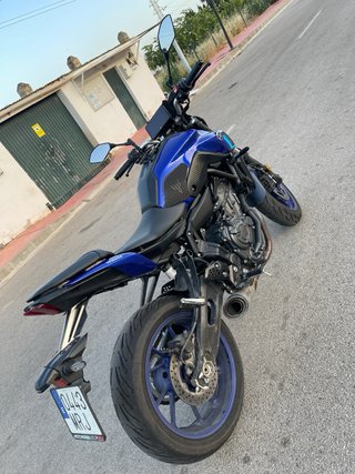 Yamaha MT-07 2024 Naked Azul