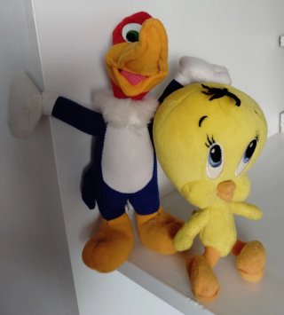 Peluche Pájaro Loco y Piolín