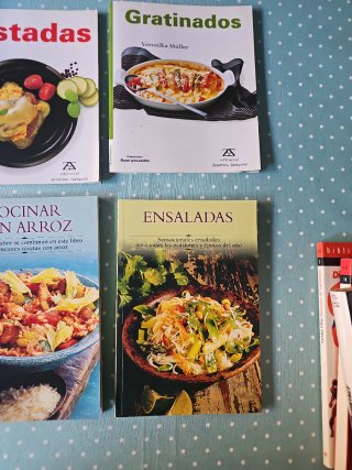 Lote libros cocina en muy buen estado