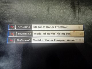 Lote 3 Juegos PS2: Medal of Honor