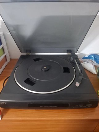 Tocadiscos Sony Automático Negro