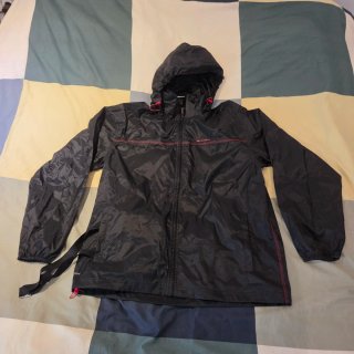 Chubasquero impermeable Quechua Negra Talla L