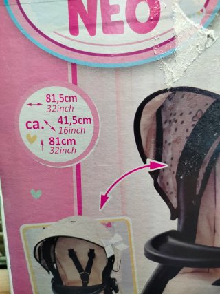 Bayer Design TWIN NEO Cochecito doble de muñecas