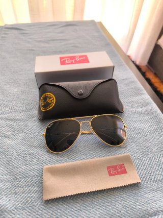 Gafas Ray-Ban Aviator Doradas
