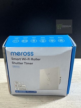 Meross Interruttore per Tende, Interruttore per Persiane LED Smart WiFi