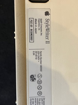 Pack Apple Macintosh Classic II M4150 1991