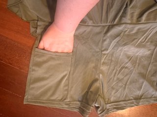 Falda pantalón Shein verde talla L