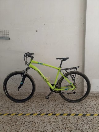 Bicicleta Rockrider 100 Verde