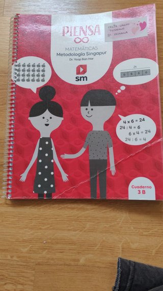 Matemáticas Piensa ∞ : metodología Singapur