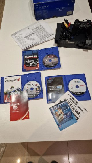 Consola PS2 (PlayStation 2) + 3 juegos
