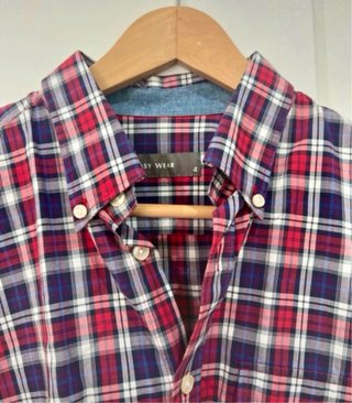 Camisa cuadros Easy Wear Talla L