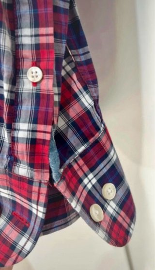 Camisa cuadros Easy Wear Talla L