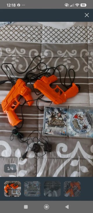 2 Pistolas + Time Crisis PS3