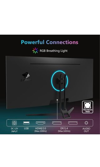 Z-Edge Monitor PC Gaming 34'', UWQHD(3440x1440),