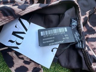 Bañador Zara Animal Print Talla S