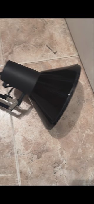 Flexo de mesa vintage negro