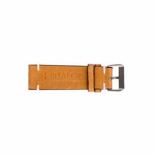 Correa de reloj de piel ocre 22 y 20 mm