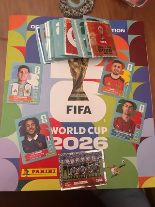Cromos Panini Mundial FIFA 2026