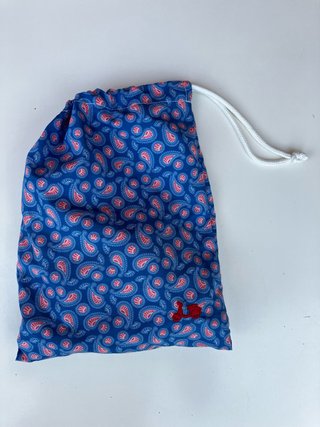 Bañador/Traje de baño Scotta azul y naranja