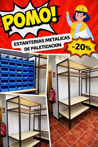 Estanterías Metálicas Industriales -20%