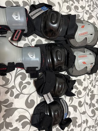 Kit Protección Coderas Rodilleras Muñequeras