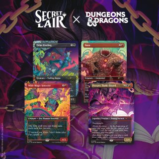 Secret Lair D&D MTG Baldurs Gate FOIL